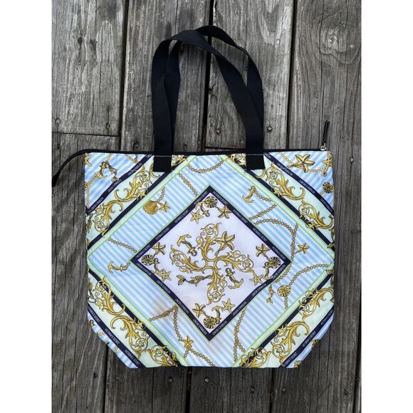 Victoria’s Secret Vintage Y2K Beach‎ Cooler Bag – Seashell Baroque Print - Picture 1 of 6
